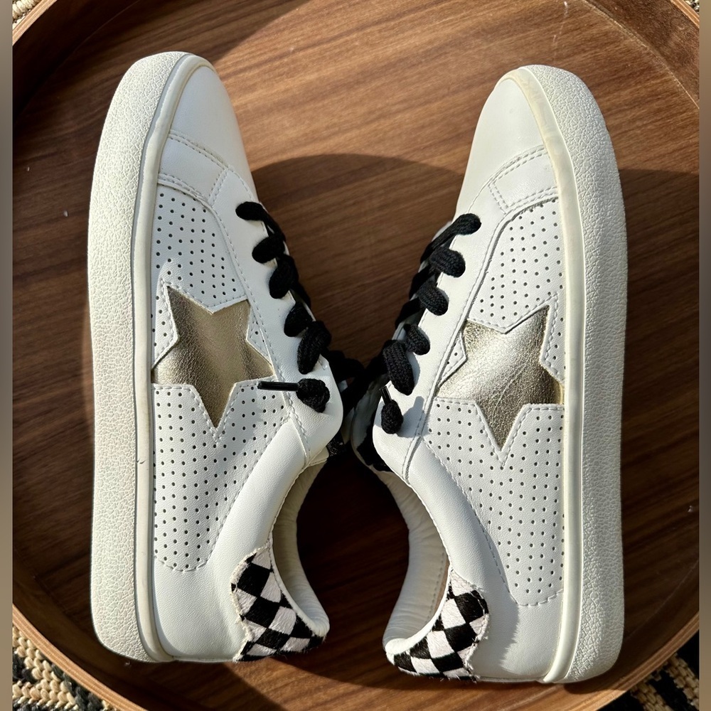 Vintage Havana White Star Sneakers